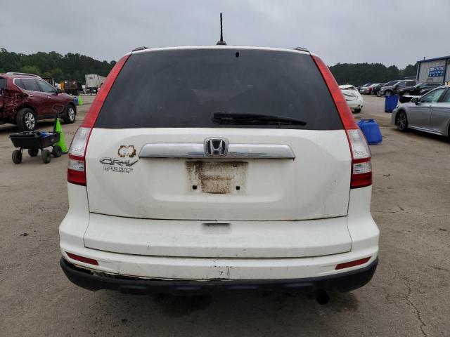 5J6RE3H73BL030407 - 2011 HONDA CR-V EXL WHITE photo 6