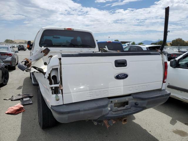 1FTSW31P03EC95628 - 2003 FORD F350 SRW SUPER DUTY WHITE photo 6