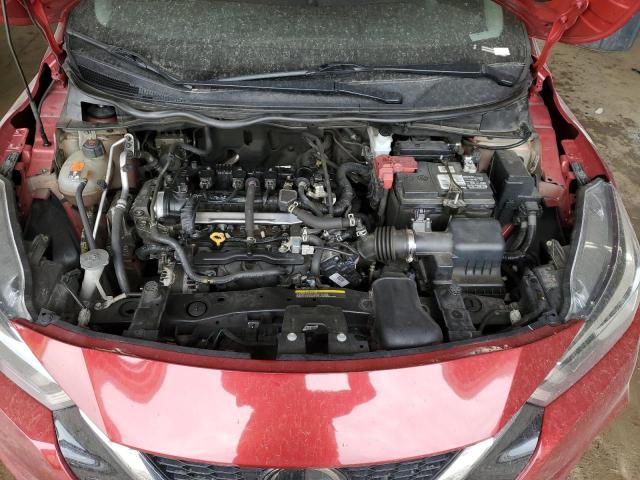 3N1CN8EV2LL808541 - 2020 NISSAN VERSA SV BURGUNDY photo 11