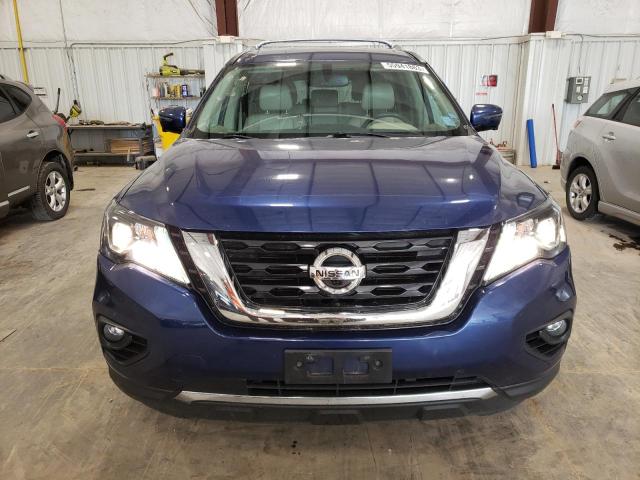 5N1DR2MM9HC651746 - 2017 NISSAN PATHFINDER S BLUE photo 5