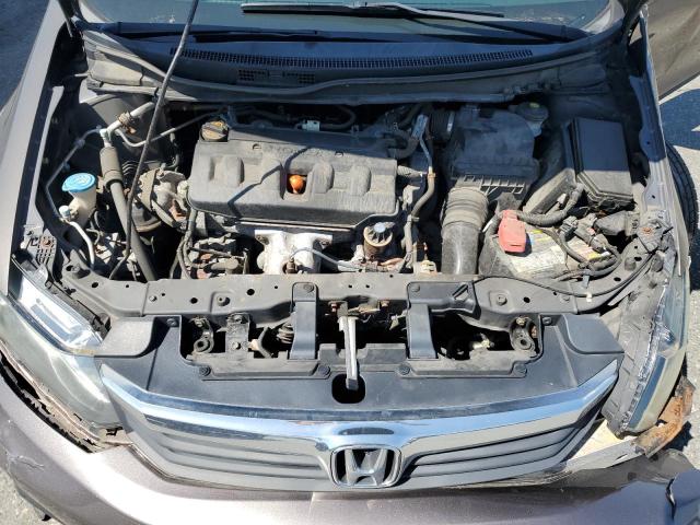 2HGFB2F80CH549115 - 2012 HONDA CIVIC EX BROWN photo 11