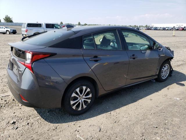 JTDL9RFU6L3018748 - 2020 TOYOTA PRIUS LE GRAY photo 3