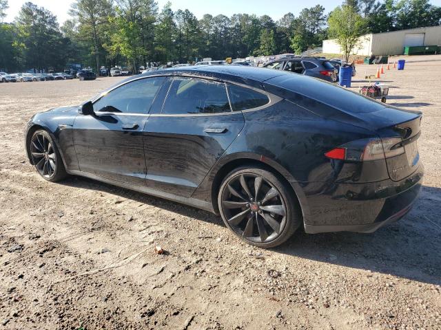 5YJSA1H10EFP40472 - 2014 TESLA MODEL S BLACK photo 2