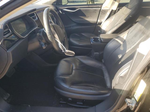 5YJSA1H10EFP40472 - 2014 TESLA MODEL S BLACK photo 7