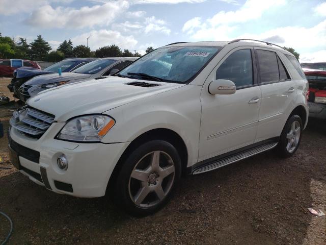 4JGBB72E88A383501 - 2008 MERCEDES-BENZ ML 550 WHITE photo 1