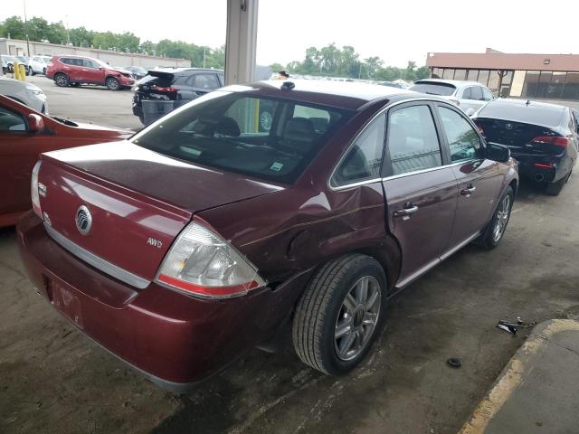 1MEHM43W78G603656 - 2008 MERCURY SABLE PREMIER BURGUNDY photo 3