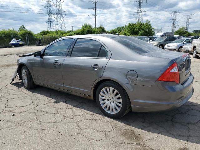 3FADP0L37AR394011 - 2010 FORD FUSION HYBRID GRAY photo 2