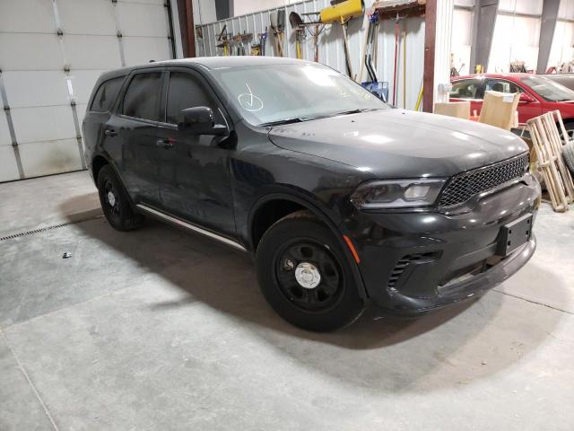 1C4RDJFG4MC659290 - 2021 DODGE DURANGO PURSUIT BLACK photo 1