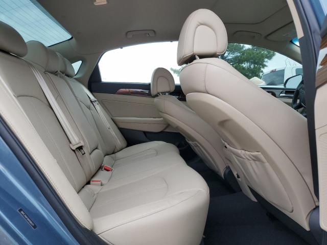 5NPE34AF5HH566211 - 2017 HYUNDAI SONATA SPORT BLUE photo 10