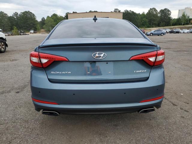 5NPE34AF5HH566211 - 2017 HYUNDAI SONATA SPORT BLUE photo 6