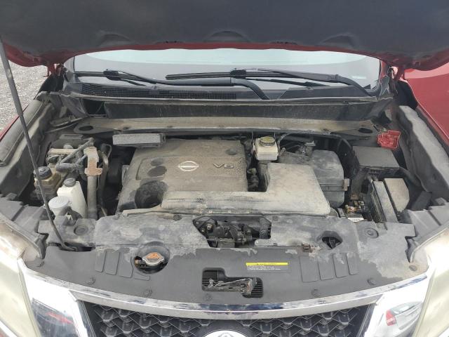 5N1AR2MMXEC670014 - 2014 NISSAN PATHFINDER S RED photo 12