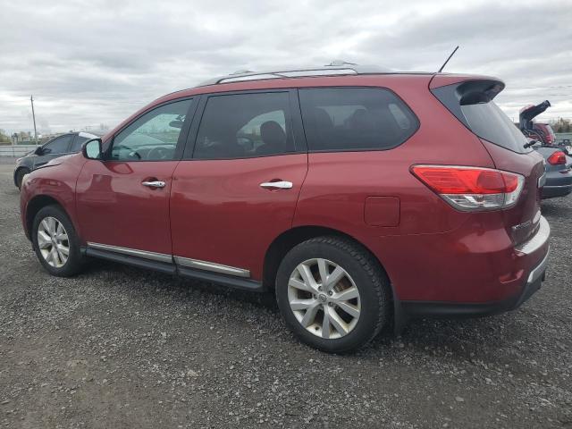 5N1AR2MMXEC670014 - 2014 NISSAN PATHFINDER S RED photo 2