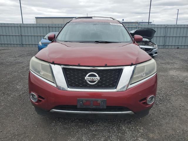 5N1AR2MMXEC670014 - 2014 NISSAN PATHFINDER S RED photo 5