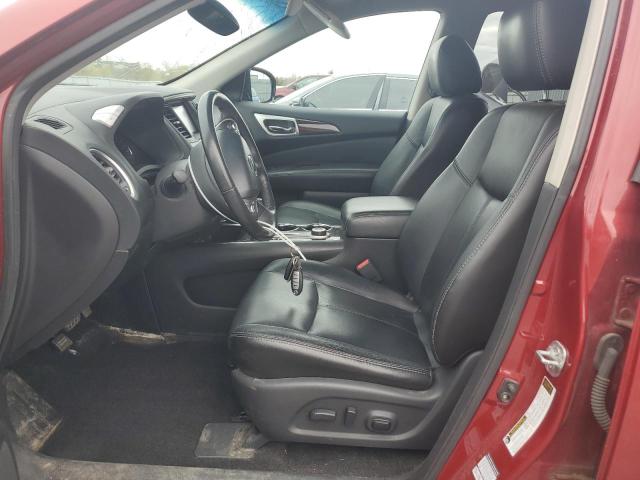 5N1AR2MMXEC670014 - 2014 NISSAN PATHFINDER S RED photo 7