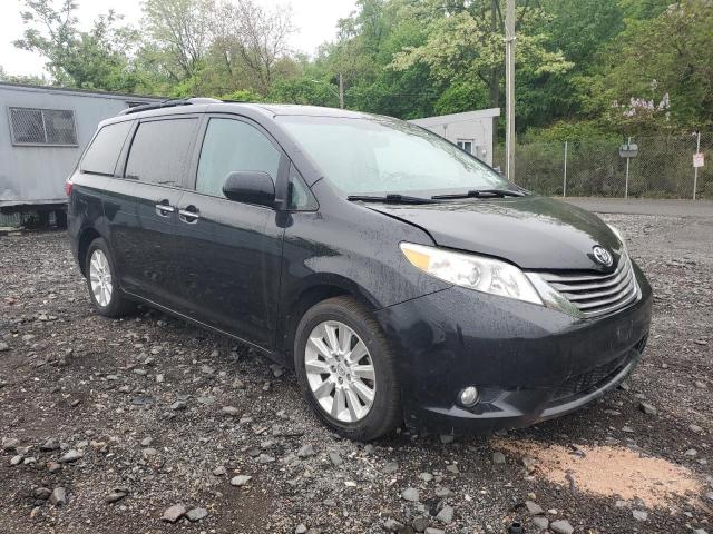 5TDDK3DC2FS126562 - 2015 TOYOTA SIENNA XLE 黑色 照片 4