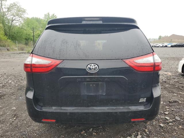 5TDDK3DC2FS126562 - 2015 TOYOTA SIENNA XLE 黑色 照片 6