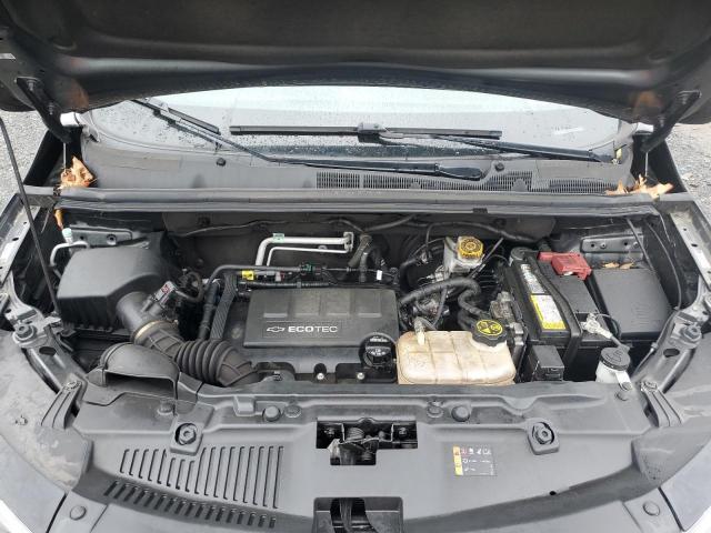 3GNCJLSB5KL343054 - 2019 CHEVROLET TRAX 1LT ნაცრისფერი ფოტო 12