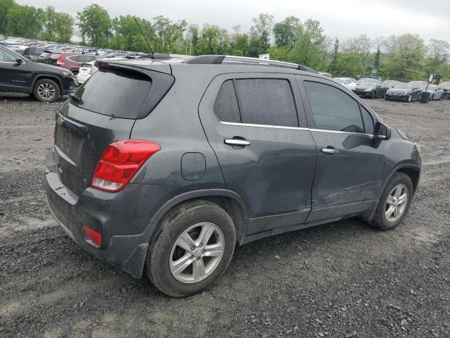 3GNCJLSB5KL343054 - 2019 CHEVROLET TRAX 1LT ნაცრისფერი ფოტო 3