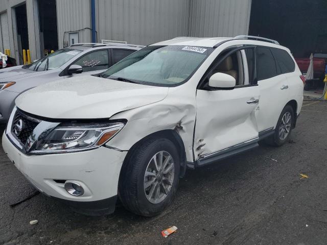 5N1AR2MN7DC672777 - 2013 NISSAN PATHFINDER S WHITE photo 1