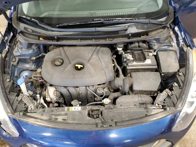 KMHD35LE3DU085228 - 2013 HYUNDAI ELANTRA GT BLUE photo 11