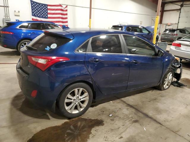 KMHD35LE3DU085228 - 2013 HYUNDAI ELANTRA GT BLUE photo 3