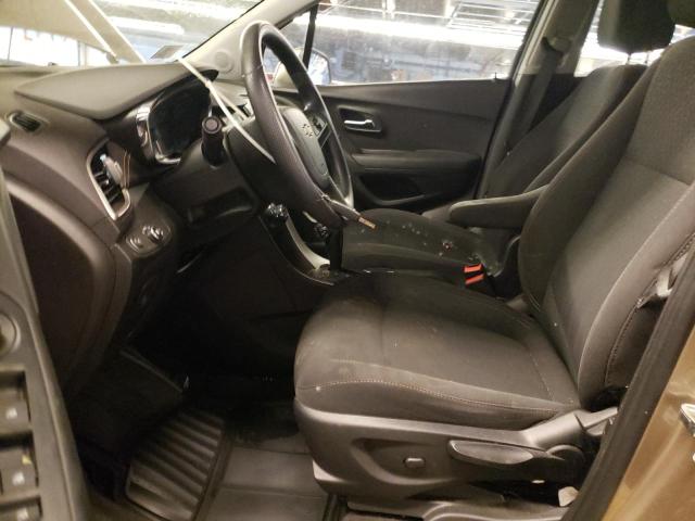 3GNCJKSB0JL205205 - 2018 CHEVROLET TRAX LS TAN photo 7