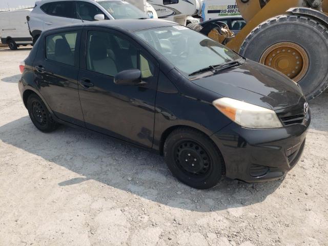 JTDKTUD38ED576799 - 2014 TOYOTA YARIS BLACK photo 4