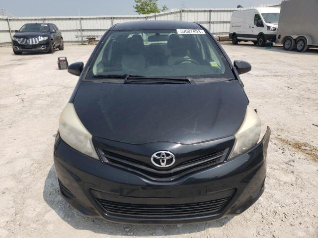 JTDKTUD38ED576799 - 2014 TOYOTA YARIS BLACK photo 5