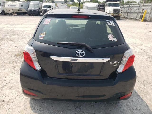 JTDKTUD38ED576799 - 2014 TOYOTA YARIS BLACK photo 6