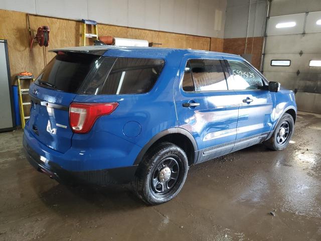 1FM5K8AT4HGC26774 - 2017 FORD EXPLORER POLICE INTERCEPTOR 蓝色 照片 3