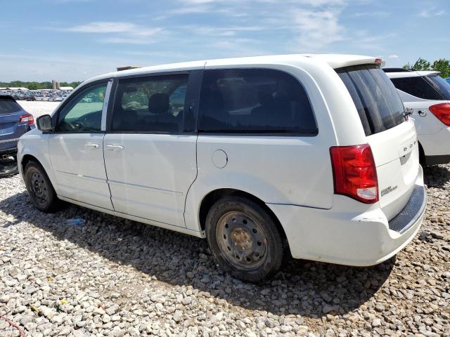 2C4RDGBGXFR666974 - 2015 DODGE GRAND CARA SE WHITE photo 2