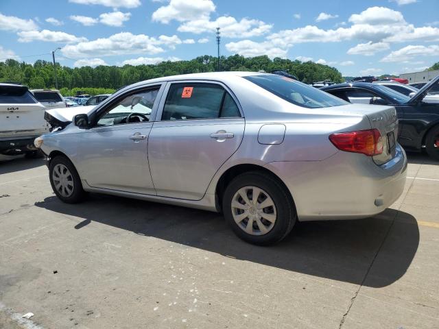 1NXBU40E79Z110951 - 2009 TOYOTA COROLLA BASE SILVER photo 2
