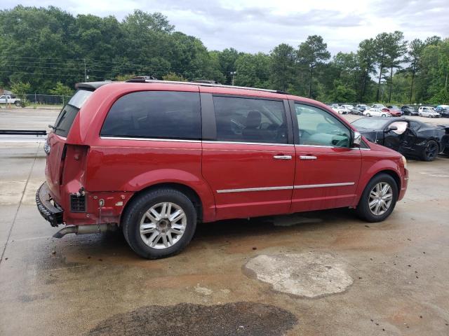 2A8HR64X68R717970 - 2008 CHRYSLER TOWN & COU LIMITED MAROON photo 3