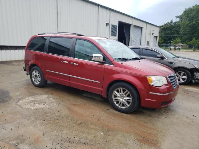2A8HR64X68R717970 - 2008 CHRYSLER TOWN & COU LIMITED MAROON photo 4