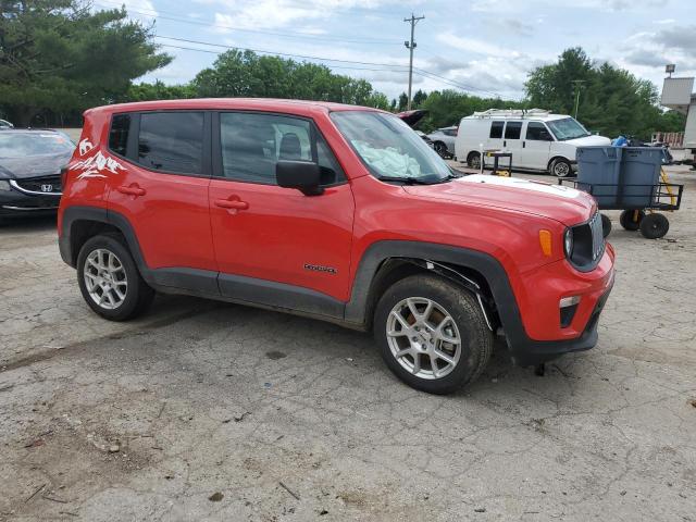 ZACNJDB15PPP38426 - 2023 JEEP RENEGADE LATITUDE RED photo 4