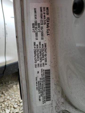 ZFBERFAT6F6A86479 - 2015 RAM PROMASTER თეთრი ფოტო 12