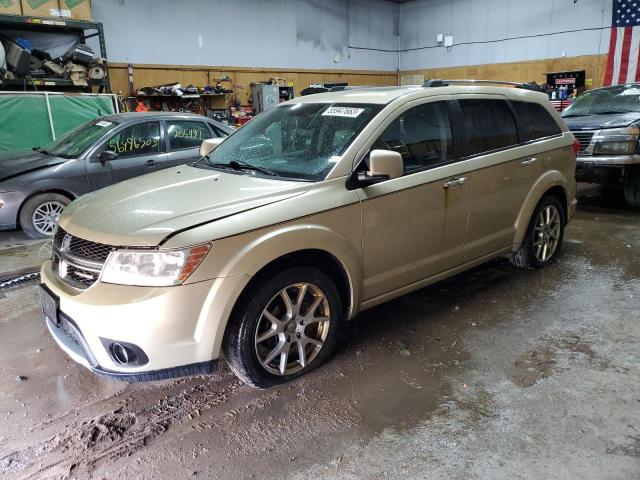 3D4PH6FG6BT570561 - 2011 DODGE JOURNEY R/T GOLD photo 1