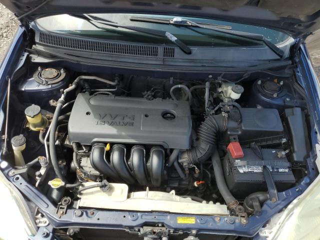 2T1KR32E66C603400 - 2006 TOYOTA COROLLA MA XR BLUE photo 11