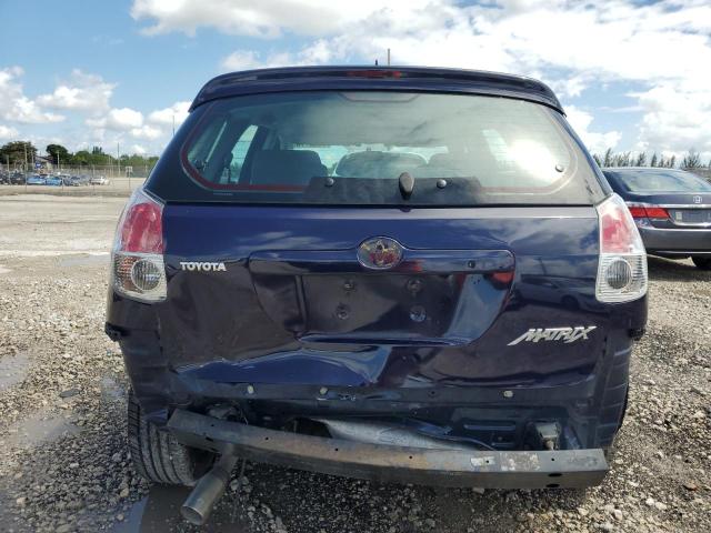 2T1KR32E66C603400 - 2006 TOYOTA COROLLA MA XR BLUE photo 6