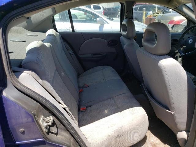 1G8AZ55F86Z191623 - 2006 SATURN ION LEVEL 2 BLUE photo 6
