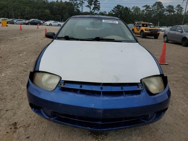 1G1JF52F547195004 - 2004 CHEVROLET CAVALIER LS BLUE photo 5