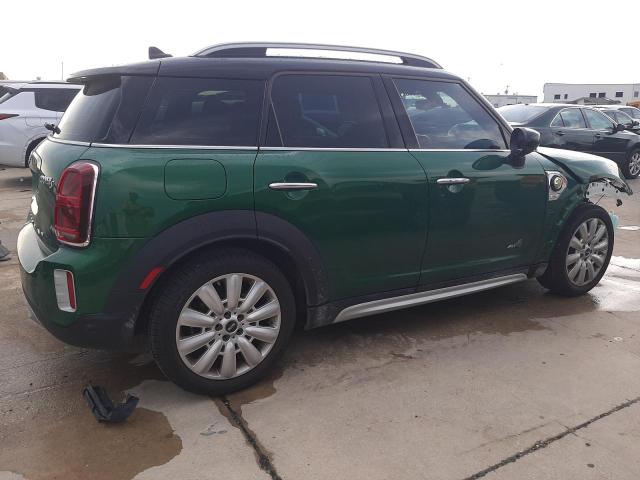 WMZ23BS08N3N90169 - 2022 MINI COOPER S E COUNTRYMAN ALL4 GREEN photo 3