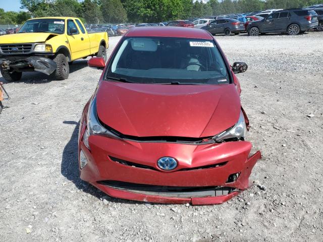 JTDKARFU6H3539477 - 2017 TOYOTA PRIUS Qırmızı foto 5