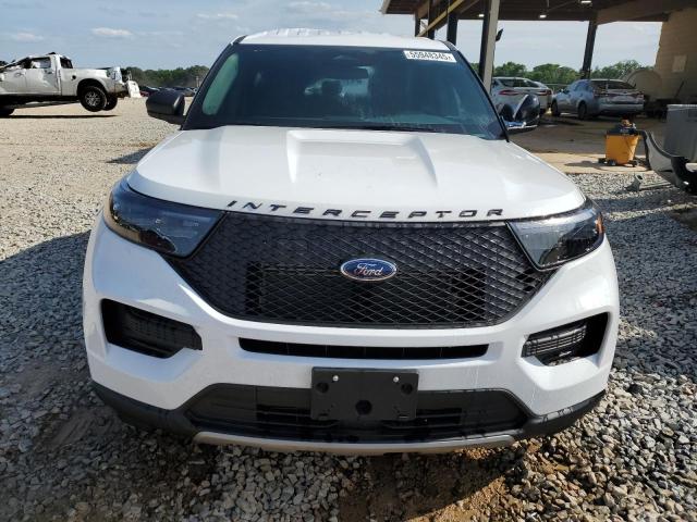 1FM5K8AC8SGA31834 - 2025 FORD EXPLORER POLICE INTERCEPTOR თეთრი ფოტო 5