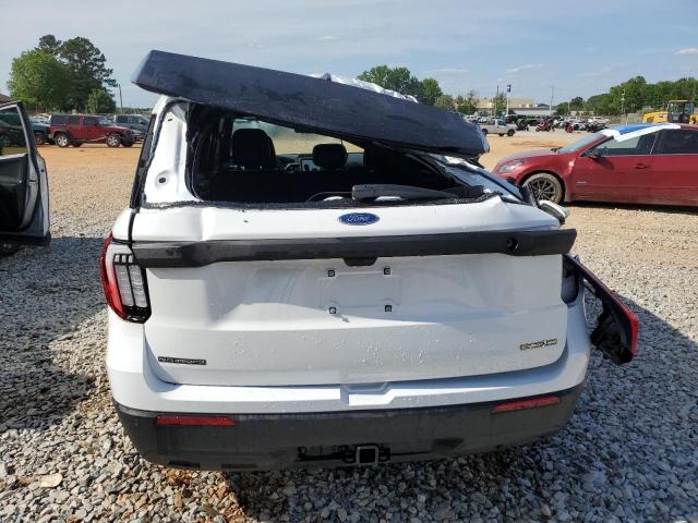 1FM5K8AC8SGA31834 - 2025 FORD EXPLORER POLICE INTERCEPTOR თეთრი ფოტო 6