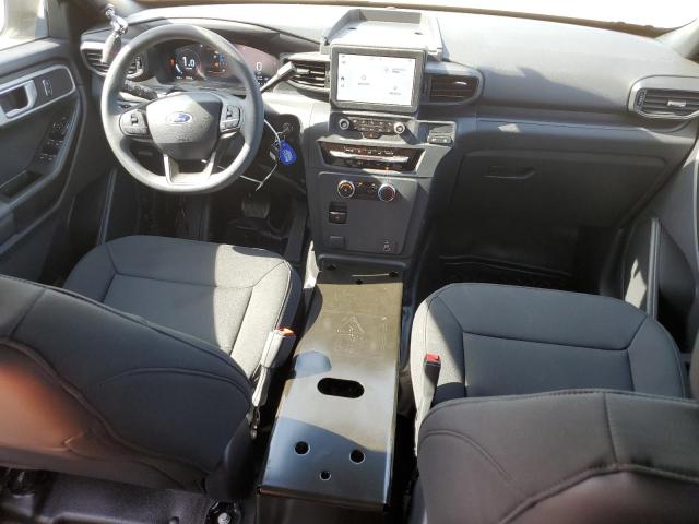 1FM5K8AC8SGA31834 - 2025 FORD EXPLORER POLICE INTERCEPTOR თეთრი ფოტო 8