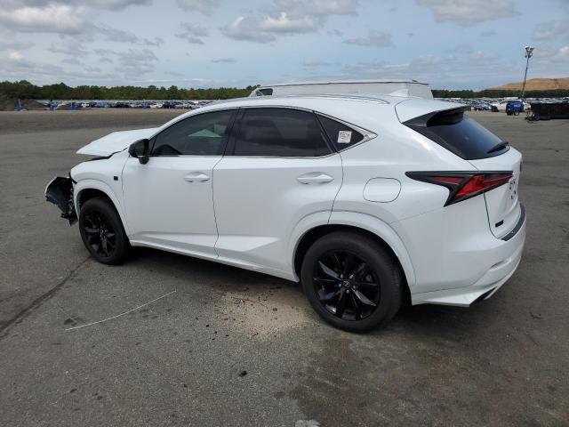 JTJSARBZ0M5026917 - 2021 LEXUS NX 300 BASE თეთრი ფოტო 2