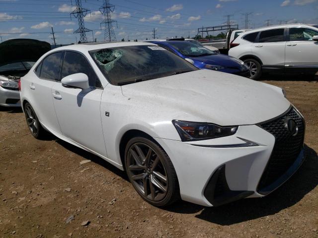 JTHCM1D20H5022225 - 2017 LEXUS IS 300 WHITE photo 4