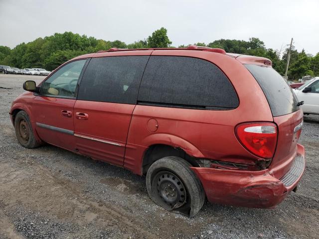 2C8GP64L12R792488 - 2002 CHRYSLER TOWN & COU LIMITED RED photo 2