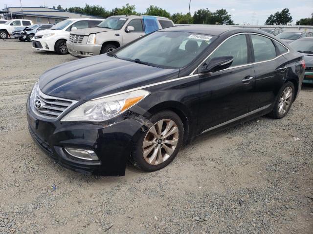 KMHFG4JG6DA251240 - 2013 HYUNDAI AZERA BLACK photo 1